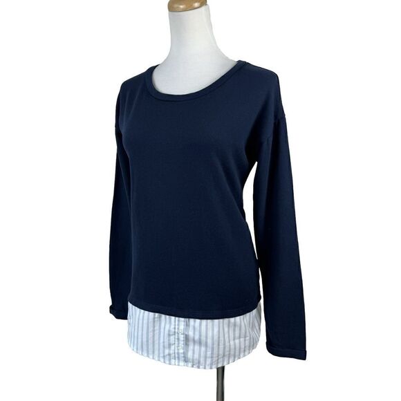 89th & Madison Women Blue Dressy Sweater SMALL NWT 2 for 1 - Picture 2 of 11